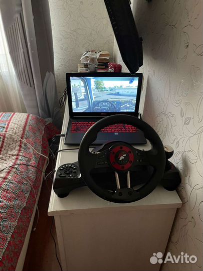 Игровой руль flashfire 6in1 force Wheel WH-2304