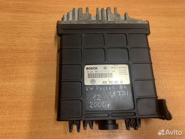 Блок управления двигателем VW Passat B4 1,9 TDI