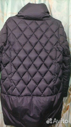 Пуховик женский темно-синий Max&Co 44-46 р-ра