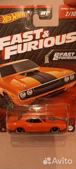Hot wheels fast & furious Dodge Hemi Challenger'70