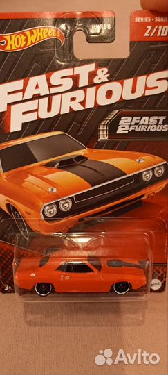 Hot wheels fast & furious Dodge Hemi Challenger'70