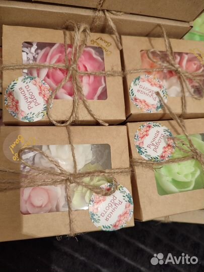 Мыло ручной работы набор