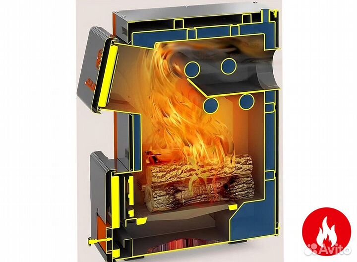 Твердотопливный котел теплодар куппер ок-15 (2.0)