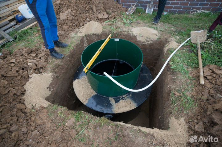 Септик без откачки - монтаж в подарок