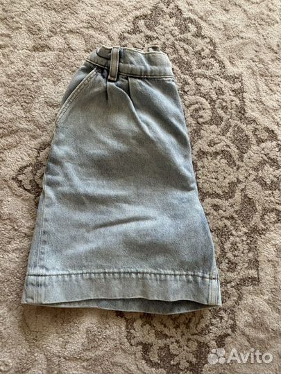 Джинсовые шорты zara для девочки