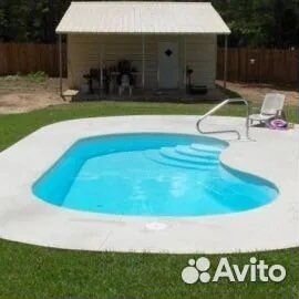 Пластиковый бассейн