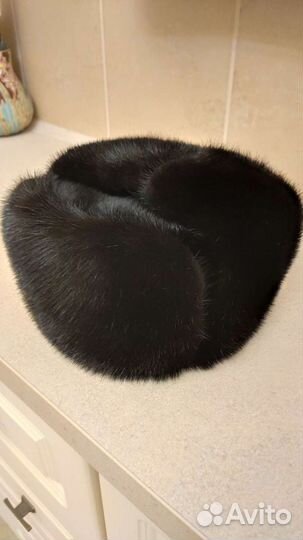 Норковая шапка ушанка