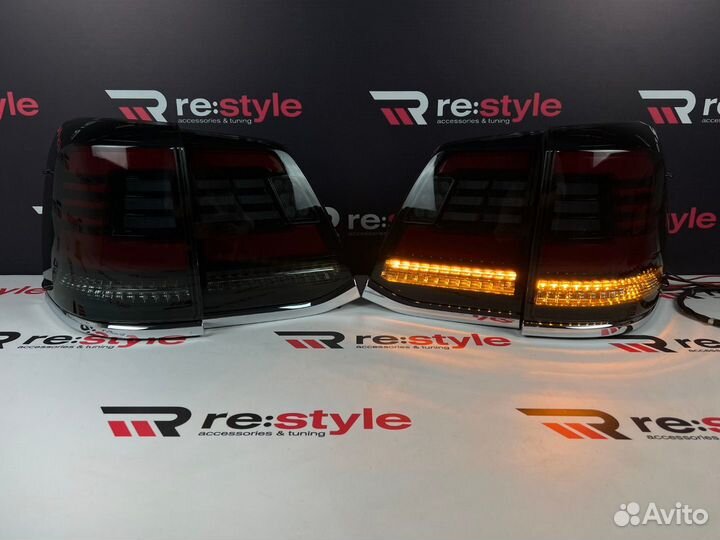 Фары задние Toyota Land Cruiser 200 08-15г D2065