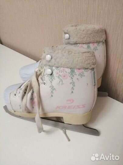 Коньки фигурные Kreiss раздвижные для девочки