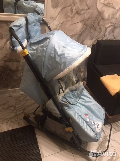 Коляска санки