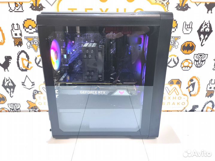 Игровой PC - Ryzen 5 3600x / 16Gb / RTX 3060 Ti 8G