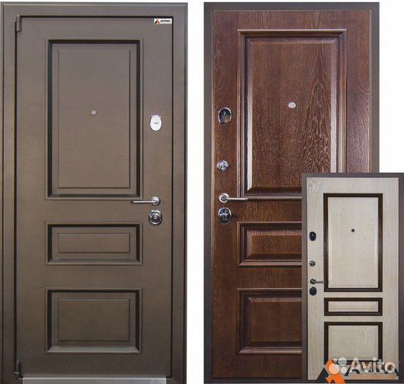 Дверь входная металлическая с установкой