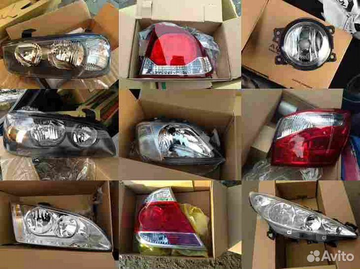 Фара правая электрика для nissan almera classic (2