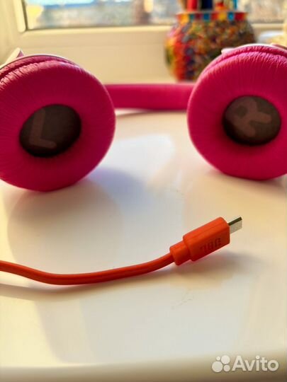 Наушники детские JBL JR300bt pink