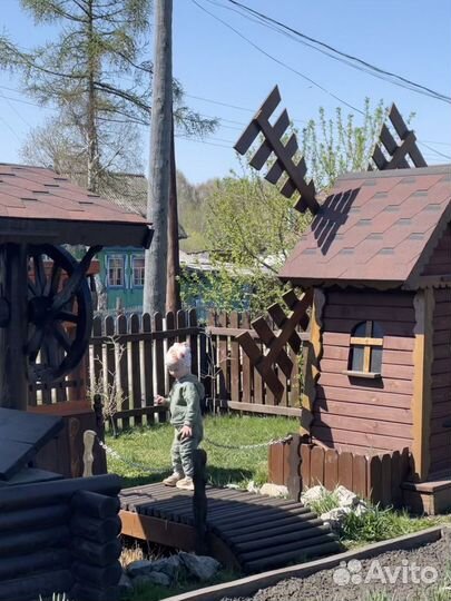 Мельница уличная для сада, коттеджей