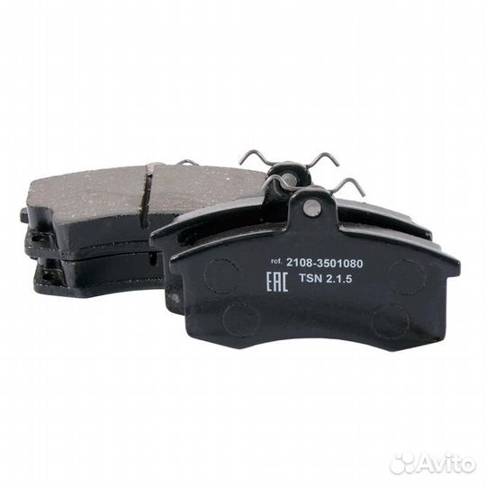 Колодка тормозная передняя (кт.4шт.) для а/м Renau