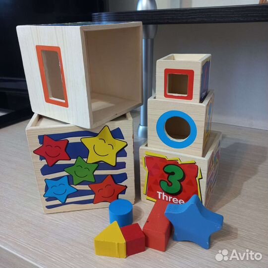 Развивающие игрушки, матрёшки