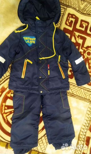 Детский зимний костюм 92 на мальчика