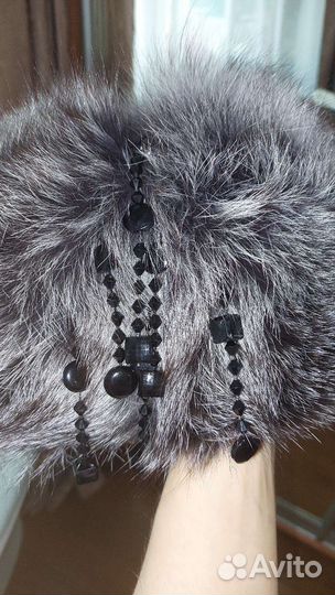 Шапка женская натуральный мех