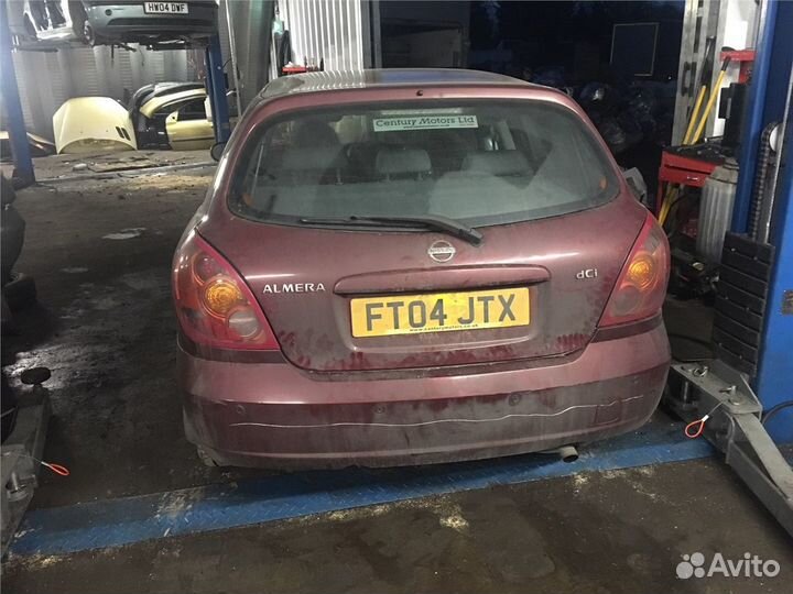 Разбор на запчасти Nissan Almera N16