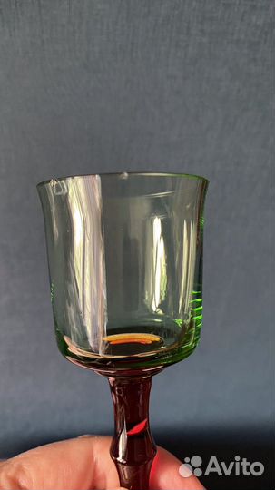 Ликёрная рюмка Мещерский цветок С. Пивоваров скол