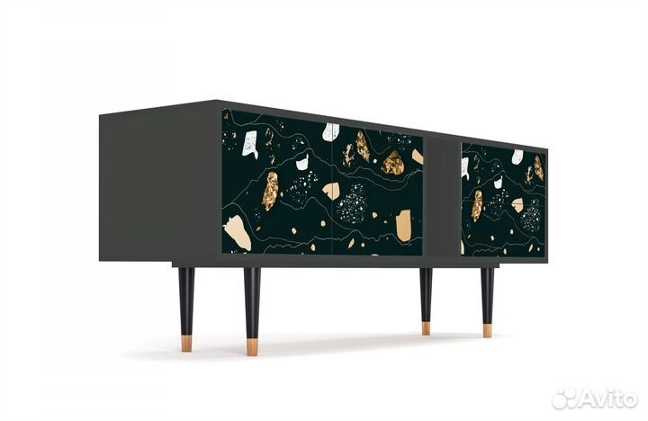 Тв-тумба T1 - Антрацит - Space Rocks