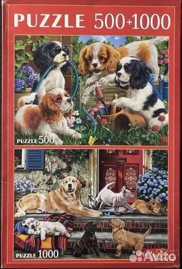Пазлы 1000 и 500