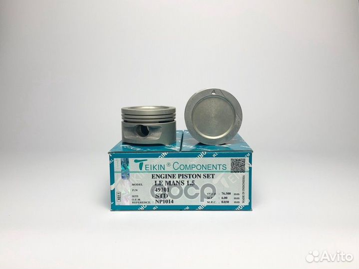 Поршни (к-т 4 шт) STD daewoo lanos/nexia 1.5