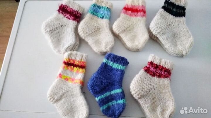 Носочки для новорождённых