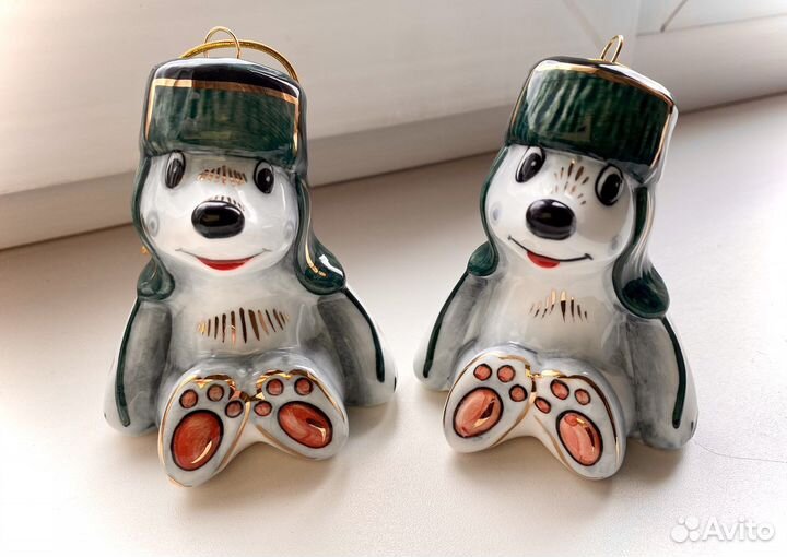 Елочные игрушки Лефортовский фарфор