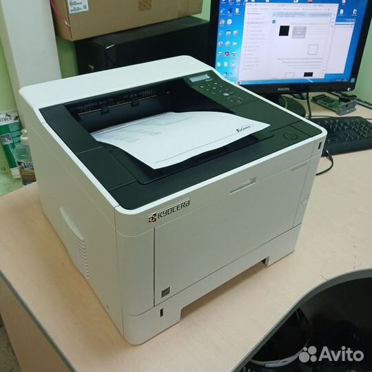 Принтер лазерный kyocera P2040dn