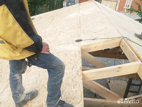 Строительство домав забор крыши