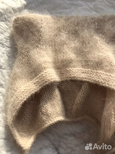 Шапка чепчик с ушками