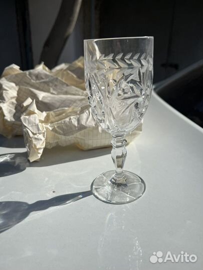 Бокалы для шампанского СССР хрусталь
