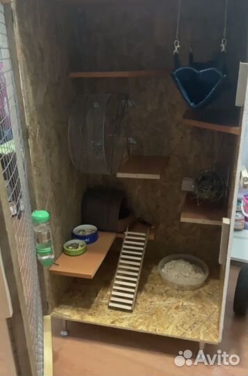 Клетка для шиншиллы