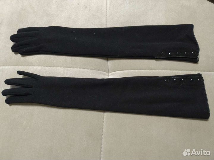 Перчатки женские длинные