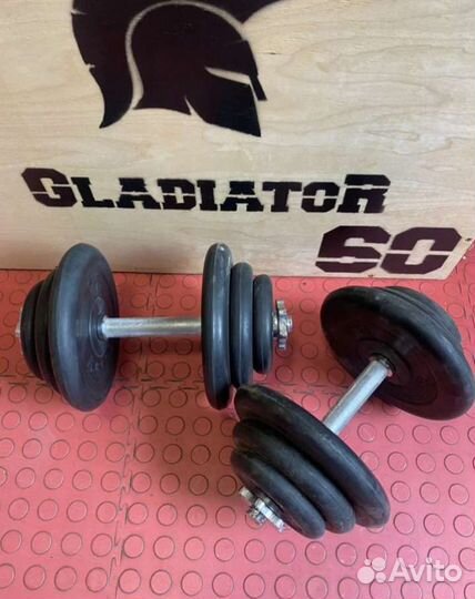 Гантели по 20кг