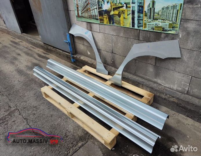 Пороги кузовные Mercedes G-класс 2 W463