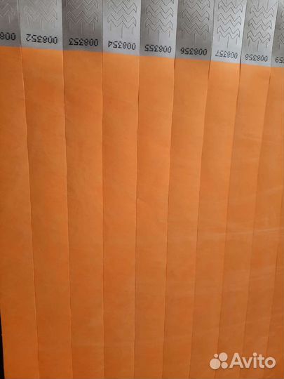 Контрольные браслеты бумажные