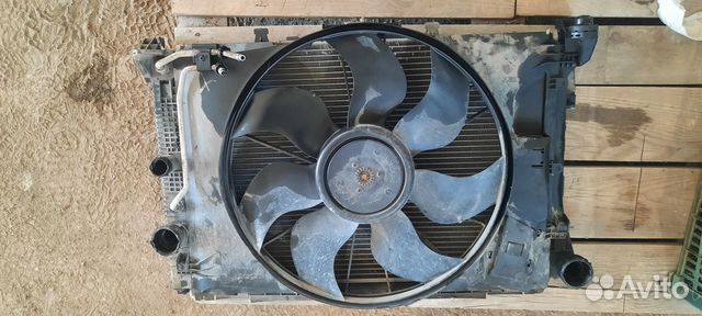 Радиатор основной диффузор Mercedes GLK X204