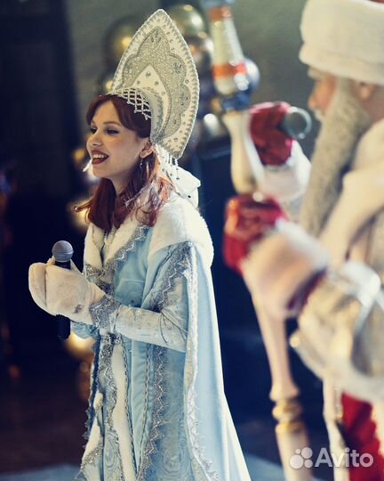 Настоящий Дед Мороз с Настоящей Бородой