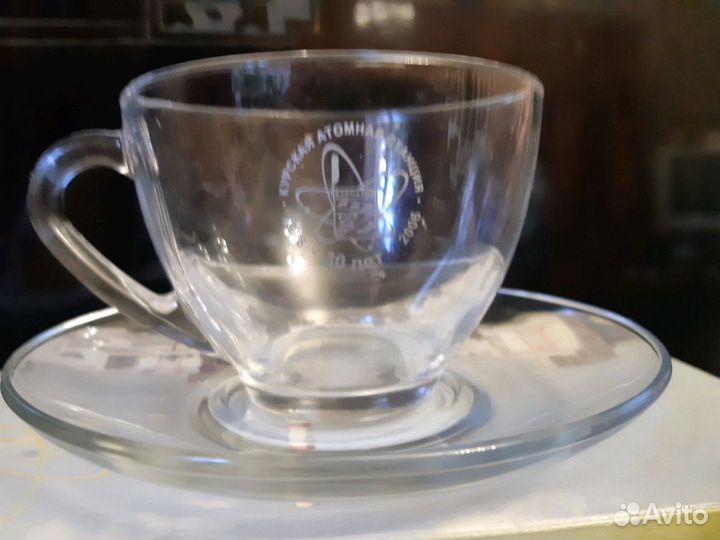 Чайная пара, Франция, к 30 летию каэс. С логотипом