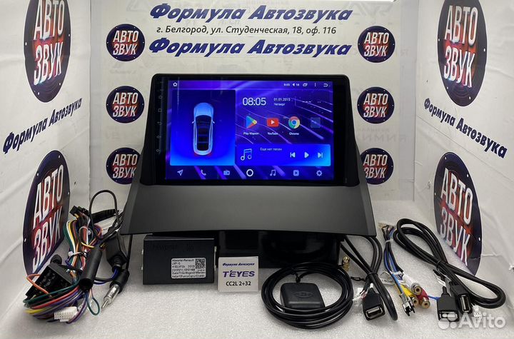 Штатная магнитола Renault Megane 2 2002-2009 2-32