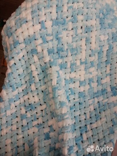 Плед детский плюшевый