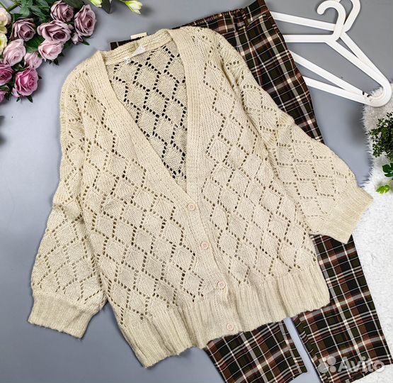 Кардиган новый на пуговицах