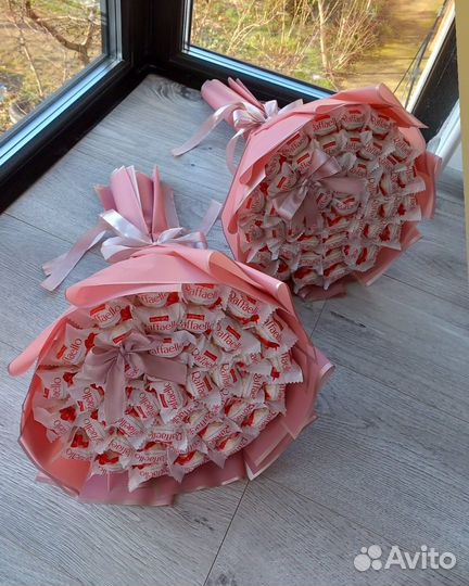 Съедобные букеты из конфет