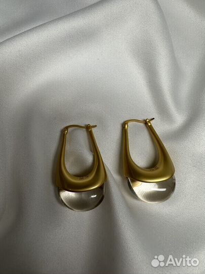 Bottega veneta серьги капли