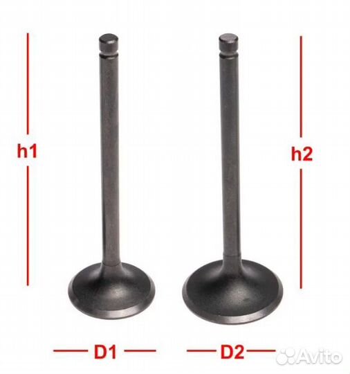 Клапана Irbis XR, TTR(Ирбис) 125-150-200-250 кубов