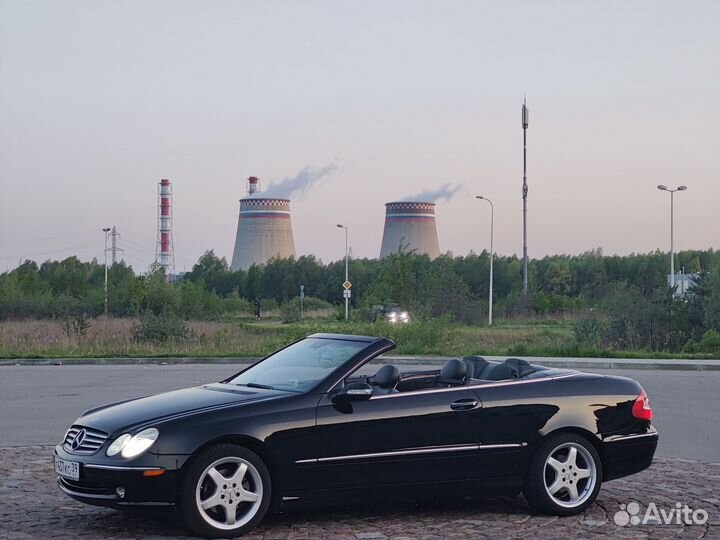 Аренда прокат кабриолета Mercedes Benz CLK