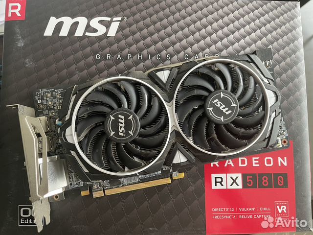 Видеокарта msi rx580 8gb купить в Томске | Электроника | Авито